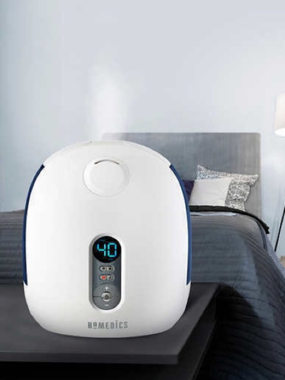 Homedics Total Comfort Ultrasonic Humidifier Warm & Cool Mist 2 Gallons